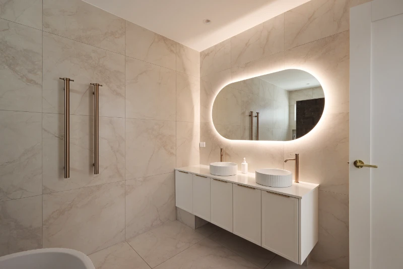 bathroom renovations modern minimalist